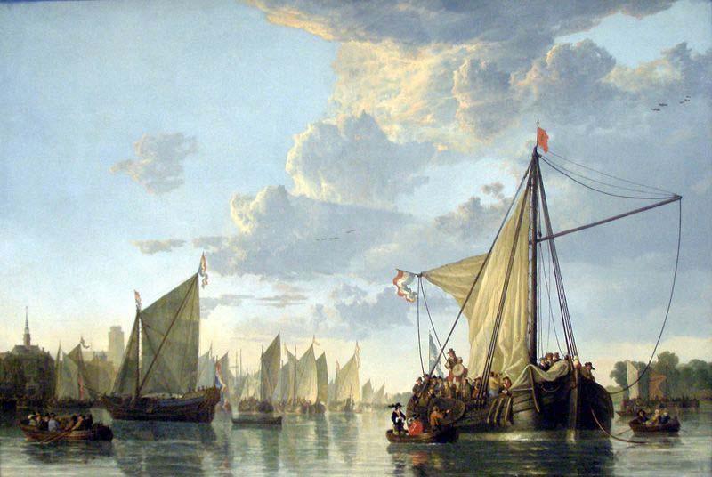 Aelbert Cuyp The Maas at Dordrecht Norge oil painting art